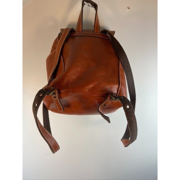 Brown Leather Patricia Nash Leather Backpack Purse Patricia Nash Bags Patricia  Nash Aberdeen Genuine Leather